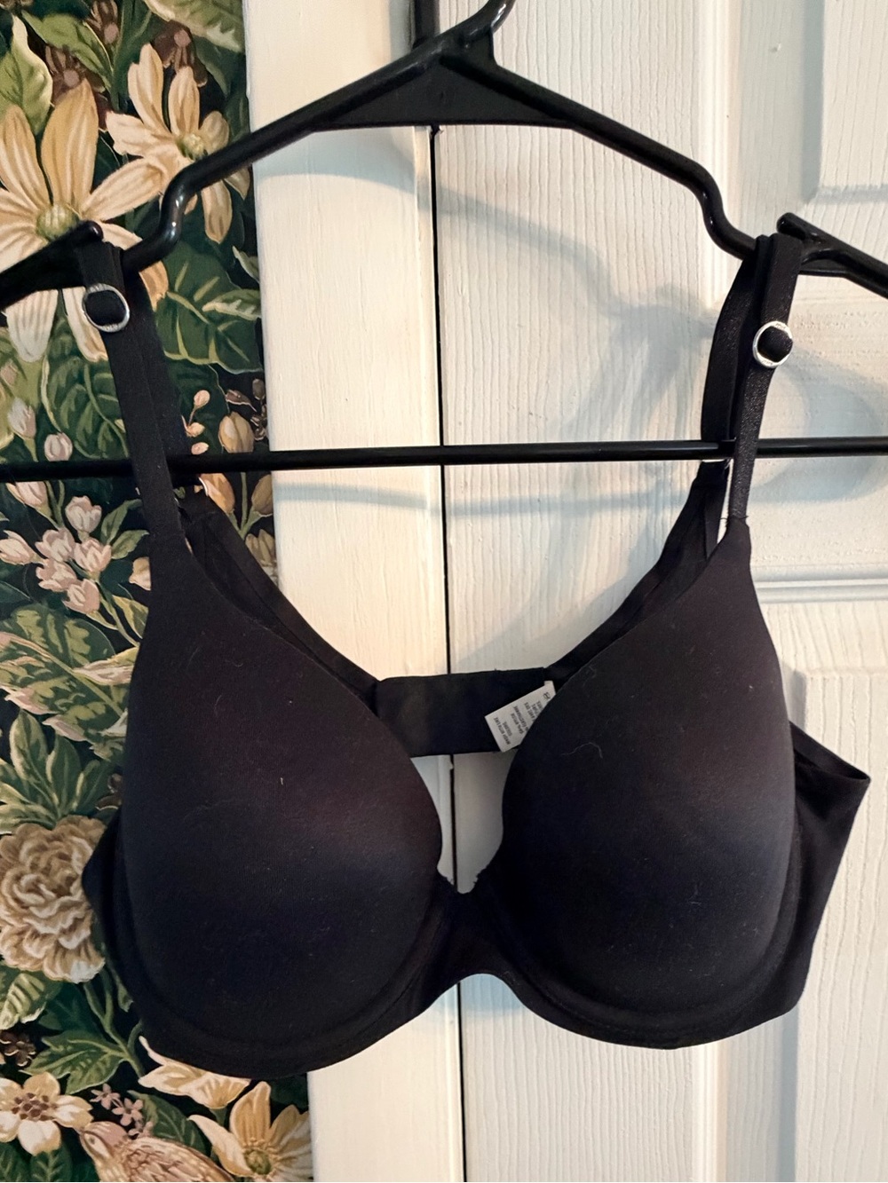 Aerie “Real Sunnie” Black Full Coverage T-Shirt Bra.Everyday Comfort Bra